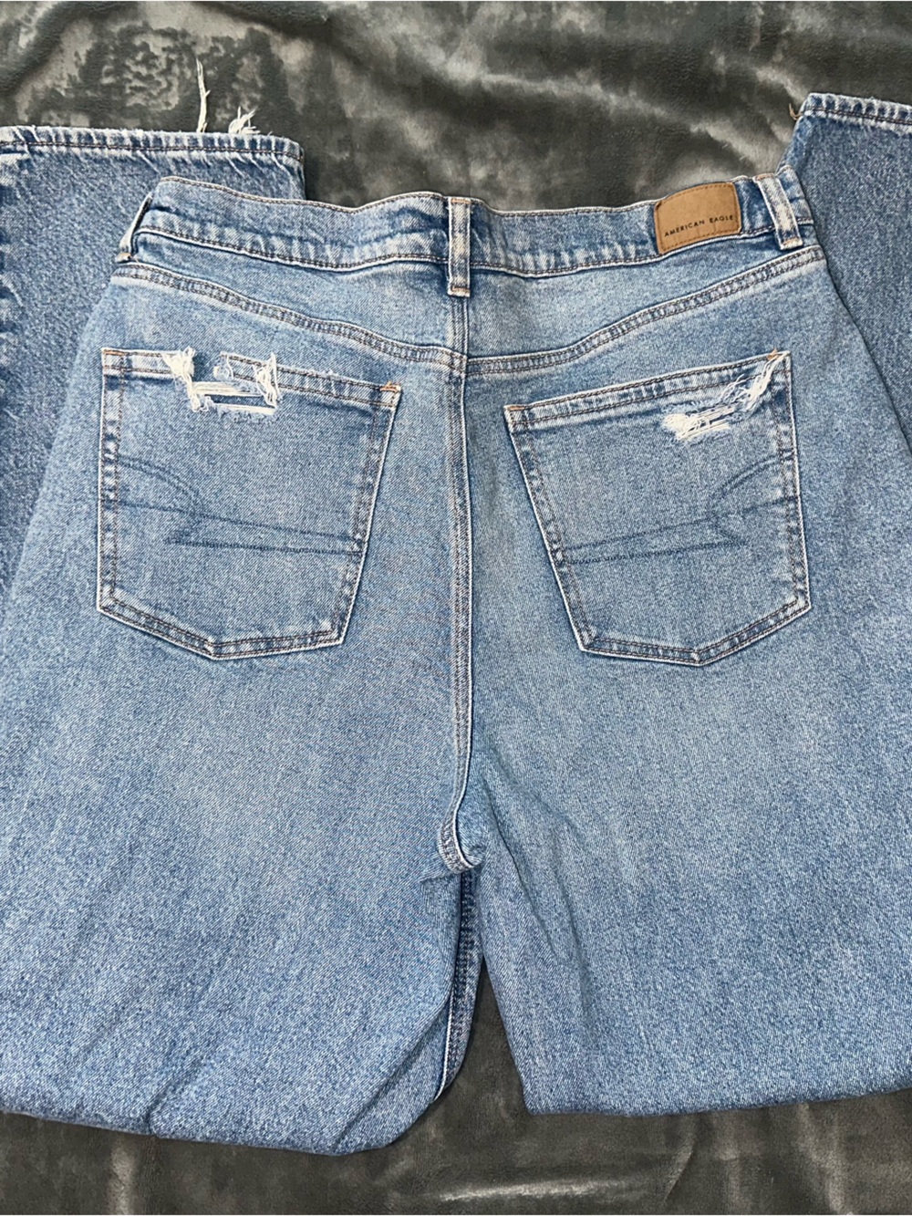 Highest Rise Baggy Straight AE Jeans - Picture 8 of 13